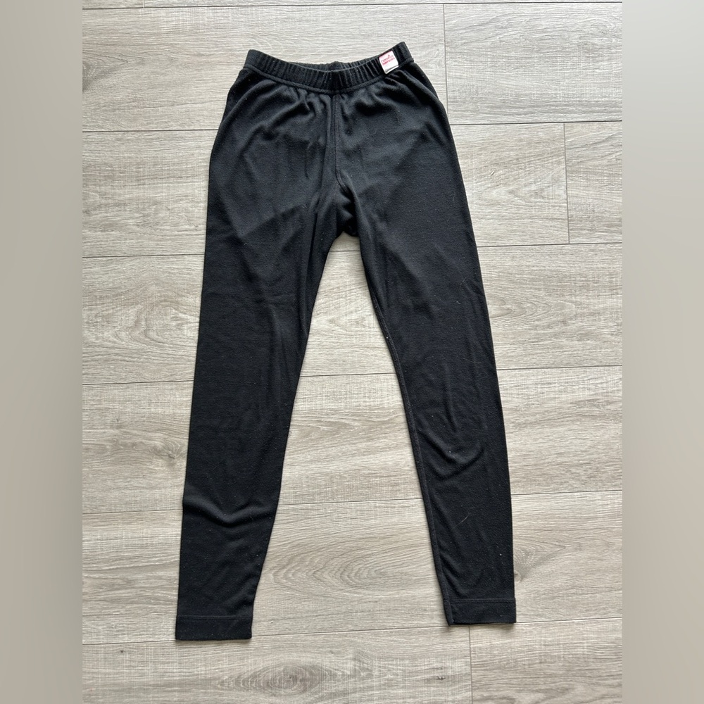 Canadian Underlayers Black Thermal Base Layer Pants, size XS
